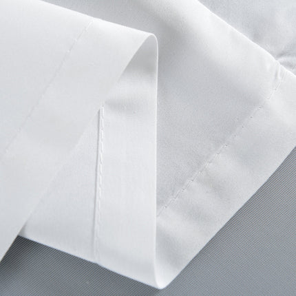 Doppel Raffrollo Palma Microsatin matt Voile Faltgardinen Faltrollo Schlaufenrollo mit Universalgardinenband 20410