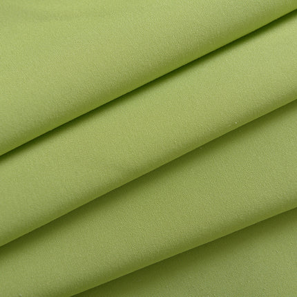 Doppel Raffrollo Palma Microsatin matt Voile Faltgardinen Faltrollo Schlaufenrollo mit Universalgardinenband 20410