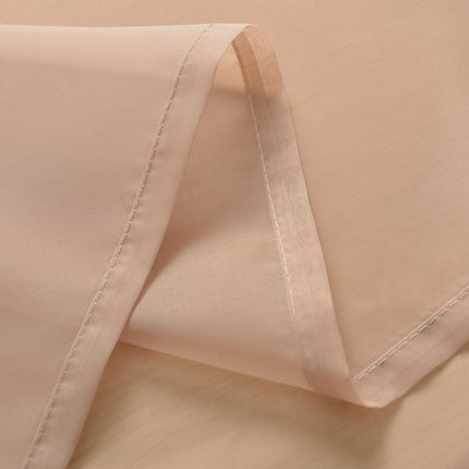 2er-Pack Ösen Gardinen Transparent Vorhang Set Wohnzimmer Voile Ösenvorhang Bleibandabschluß 203322