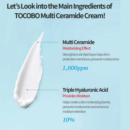 TOCOBO | Multi Ceramide Cream - 50 ml