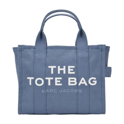 The Small Tote Tasche aus blauem Canvas