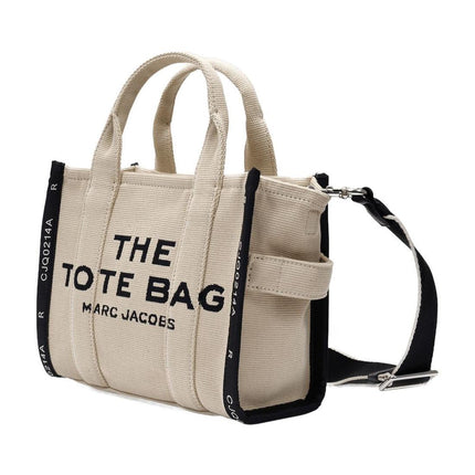 The Small Tote Bag Jacquard - Marc Jacobs - Baumwolle - Warm Sand
