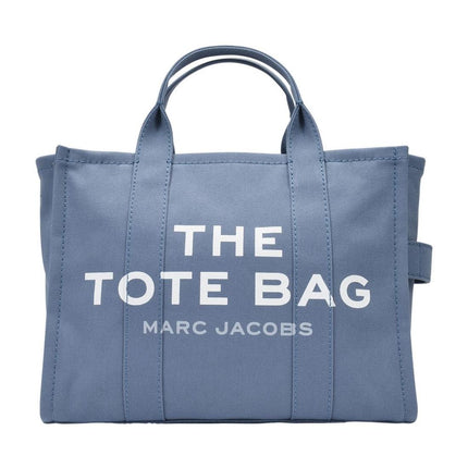 The Medium Tote Tasche aus blauem Canvas