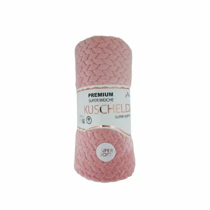 Günstige Jacquard Wohndecke » Kuscheldecke 150x200cm » Couchdecke leichter Flanell » Tagesdecke