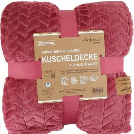 Jacquard Wohndecke » Kuscheldecke 150x200cm » Kuscheldecke glänzend » Couchdecke » Tagesdecke warm und weich