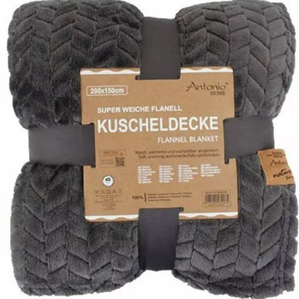 Jacquard Wohndecke » Kuscheldecke 150x200cm » Kuscheldecke glänzend » Couchdecke » Tagesdecke warm und weich