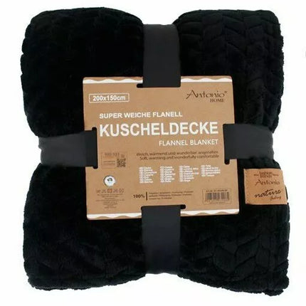 Jacquard Wohndecke » Kuscheldecke 150x200cm » Kuscheldecke glänzend » Couchdecke » Tagesdecke warm und weich