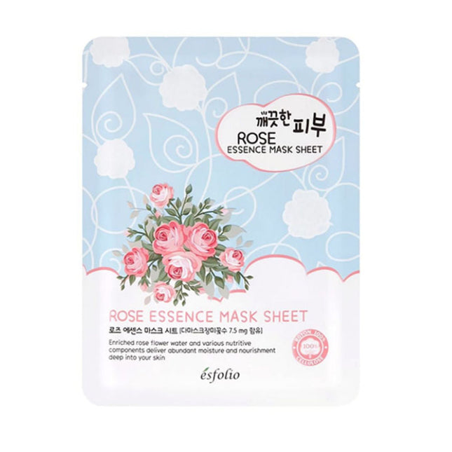Esfolio | Pure Skin Essence Mask Sheet - Rose