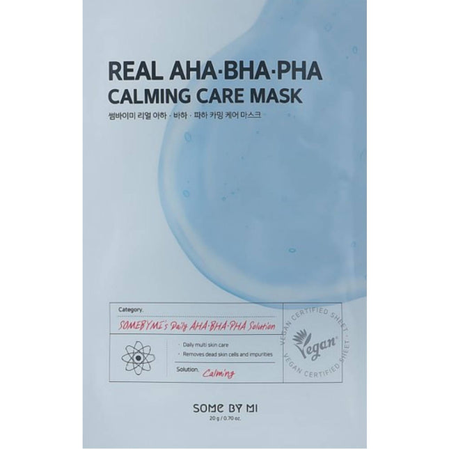 SOME BY MI | Real AHA-BHA-PHA Calming Care Mask