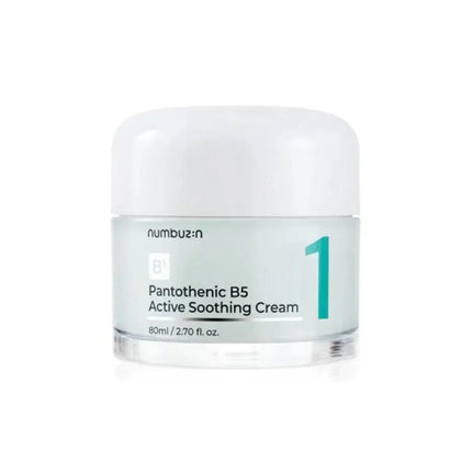 Numbuzin | No.1 Pantothenic B5 Active Soothing Cream - 80 ml