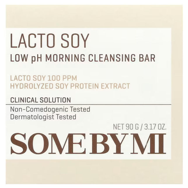 SOME BY MI | Lacto Soy Low pH Morning Cleansing Bar - 90 g