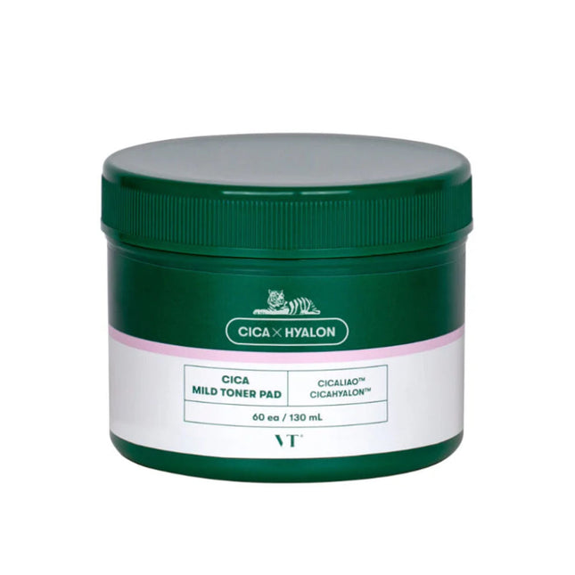 VT Cosmetics | Mild Toner Pad - 60 pads