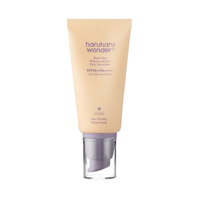 HaruHaru Wonder | Black Rice Moisture Airyfit Daily Sunscreen SPF 50+/PA++++ - 50 ml