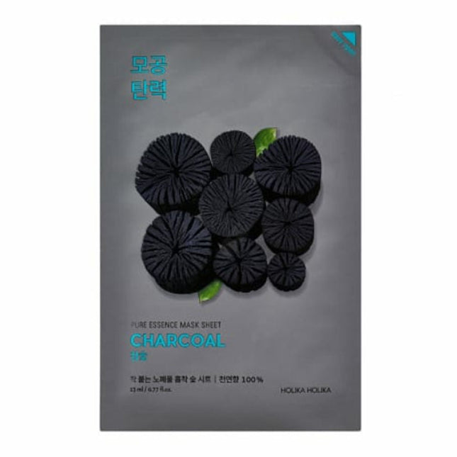 Holika Holika | Pure Essence Mask Sheet - Charcoal - 23 ml