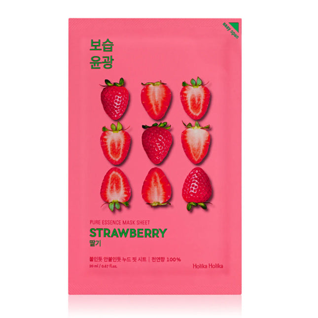 Holika Holika | Pure Essence Mask Sheet - Strawberry - 20 ml