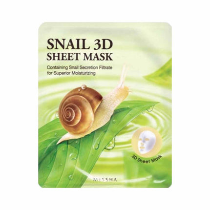 MISSHA | Snail 3D Sheet Mask