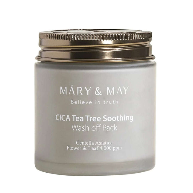 Mary & May CICA Tea Tree Soothing Wash off Pack - 125 g