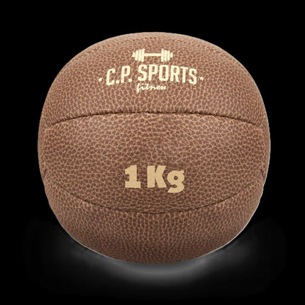 Medizinball / Farbe: Braun / verschiedene Größen - C.P. Sports K5