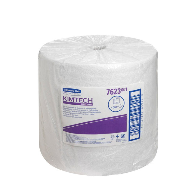 Kimtech® Pure Wischtücher - Großrolle / Weiß - 1 Roll  x 600 Sheets | Karton (1 Rolle)