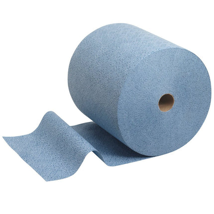 Kimtech® Prozeßwischtücher - Großrolle / Blau - 1 Roll  x 500 Sheets | Karton (1 Rolle)