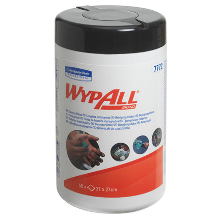 WypAll® Wischtücher - Grün - 6 Tubs  x 50 Sheets | Karton (6 Eimer)
