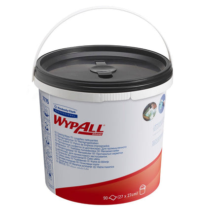 WypAll® Wischtücher - Grün /90 tücher - 6 Buckets  x 90 Sheets | Karton (6 Spendereimer)