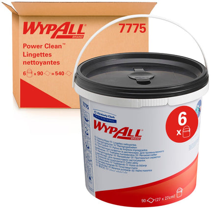 WypAll® Wischtücher - Grün /90 tücher - 6 Buckets  x 90 Sheets | Karton (6 Spendereimer)