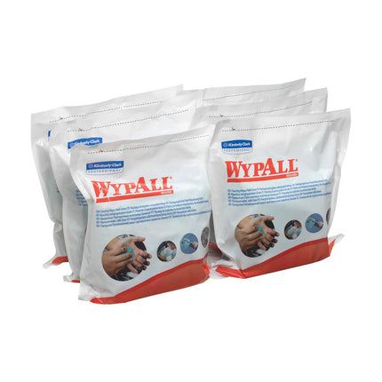 WypAll® Wischtücher - Grün - 6 Bags  x 75 Sheets
