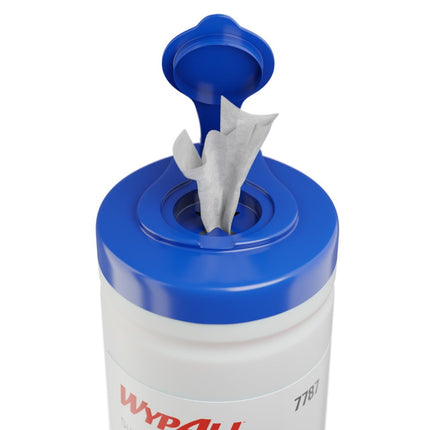 WypAll® Flächendesinfektionstücher - Spendereimer / Weiß /200 - 10 Tubs  x 200 Sheets | Karton (10 Eimer)