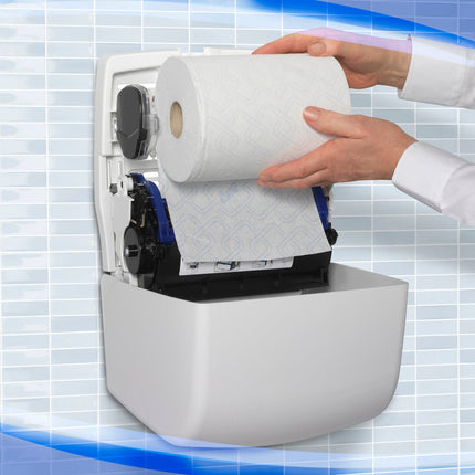 Aquarius™ Slimroll™ Rollenhandtuchspender - Weiß /NEU - 1 Dispenser | Karton (1 Spender)