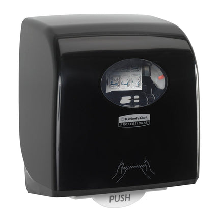 Aquarius™ Slimroll™ Rollenhandtuchspender - Schwarz /NEU - 1 Dispenser | Karton (1 Spender)