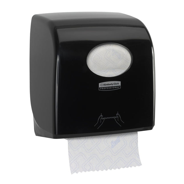 Aquarius™ Slimroll™ Rollenhandtuchspender - Schwarz /NEU - 1 Dispenser | Karton (1 Spender)
