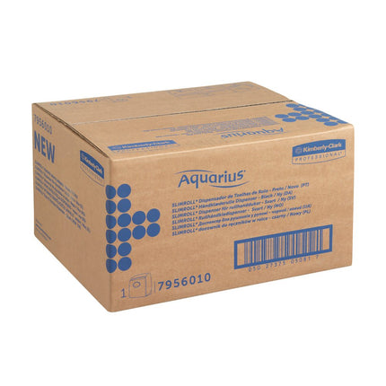 Aquarius™ Slimroll™ Rollenhandtuchspender - Schwarz /NEU - 1 Dispenser | Karton (1 Spender)