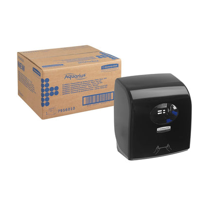 Aquarius™ Slimroll™ Rollenhandtuchspender - Schwarz /NEU - 1 Dispenser | Karton (1 Spender)
