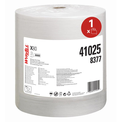 WypAll® X80 PowerClean - Großrolle / 31.00 cm x 31.50 cm