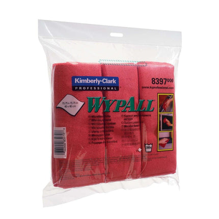 WypAll® Mikrofasertücher - flaches Tuch / 40 x 40 cm