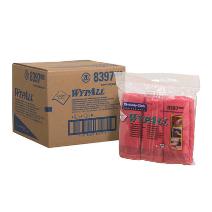 WypAll® Mikrofasertücher - flaches Tuch / 40 x 40 cm