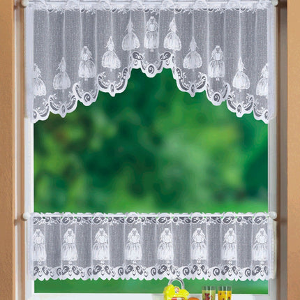 Scheibengardinen Set 2-teilig »KIDS« mit Stangendurchzug Raschel Gewebe für Kinderzimmer 33520