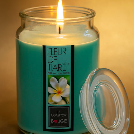 Duftkerze im dekorativen Glas mit Deckel, 510 Gramm, verschiedene Düfte