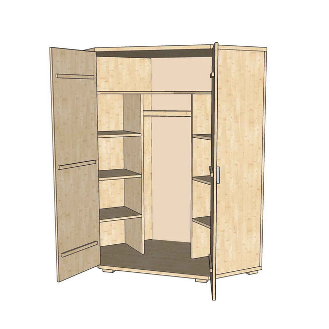 Nobis Eckschrank | 100% Bio Kiefer Massivholz