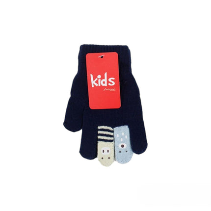 Kinder Winter Handschuhe » Kinderhandschuhe mit Tier Fingern » Fingerhandschuhe » teilweise mit Teddyfutter