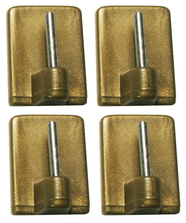 Klebeplatten für Vitragestangen, 4 Stück  121