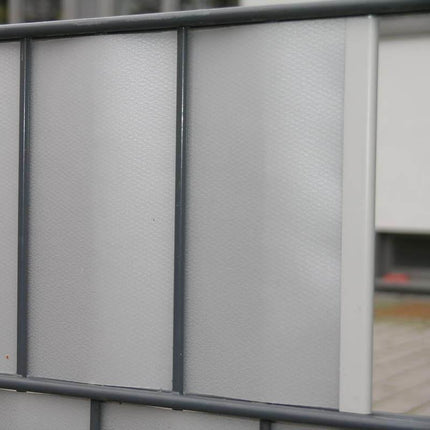 15 Premium Klemmschienen für Sichtschutzstreifen