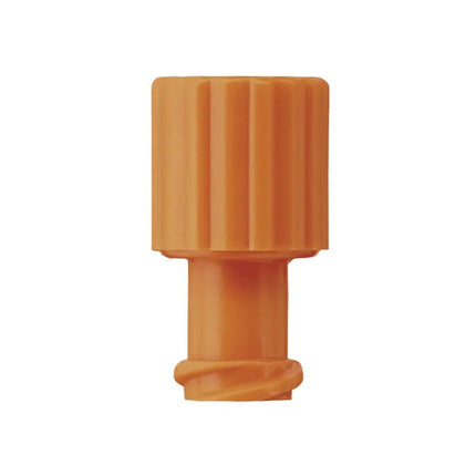 Kombistopfen Luer Lock, orange - 100 Stück | Packung (100 Stück)