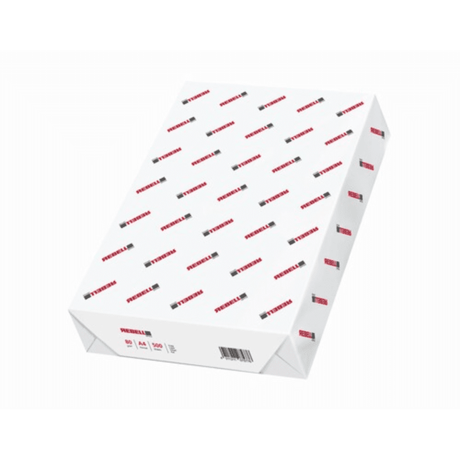Kopierpapier Rebell Office Lasercopy DIN A4 weiß holzfrei - 500 Blatt