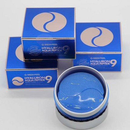 MEDI-PEEL | Hyaluron Aqua Peptide Ampoule Eye Patch - 60 Pcs