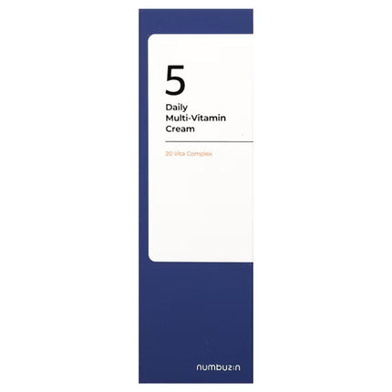 Numbuzin | No.5 Daily Multi-Vitamin Cream - 60 ml
