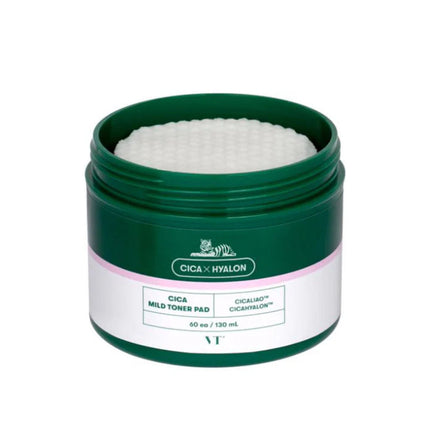 VT Cosmetics | Mild Toner Pad - 60 pads