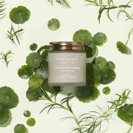 Mary & May CICA Tea Tree Soothing Wash off Pack - 125 g