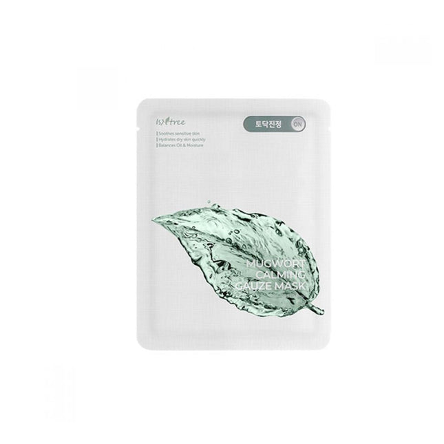Isntree | Mugwort Calming Gauze Mask - 23 g